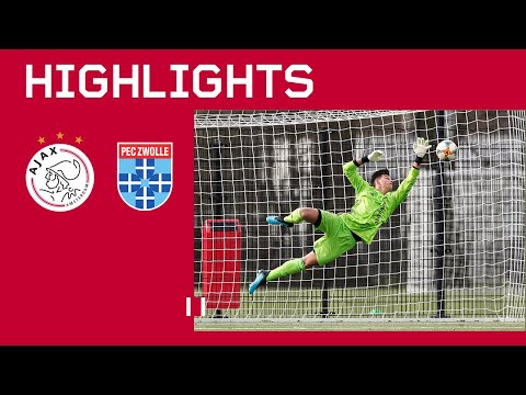 Highlights Ajax U17 - PEC Zwolle U17 | Champions group