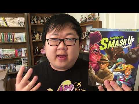 Board Game Reviews Ep #130: 4 DIFFERENT SMASH UP EXPANSIONS