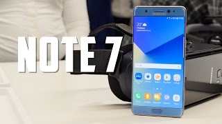 Samsung Galaxy Note 7, Primeras Impresiones