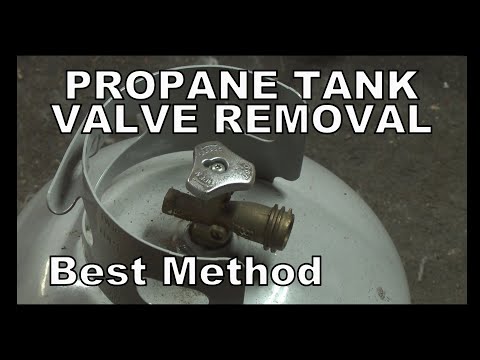 How to Remove Propane Tank Valves - Best Methods