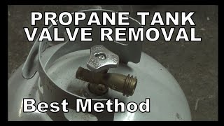 How to Remove Propane Tank Valves - Best Methods