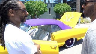 Snoop Dogg Gives Kobe Bryant His Lakers 64&#39; Chevy Implala As A Retirement Gift