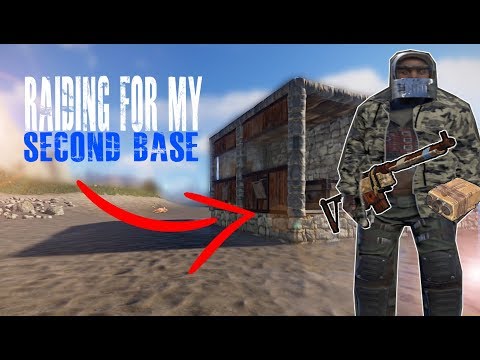SATCHEL RAIDING FOR MY SECOND BASE - Rust solo Survival Gameplay - Ep.6