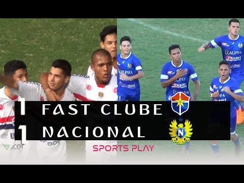 FAST CLUBE 1-1 NACIONAL FC  /  6ª RODADA - AM SUB 19