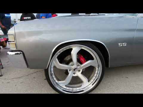 1971 Gray Chevy Chevelle SS Vert on 24'Forgis Out of Chicago....Florida Classic 2022