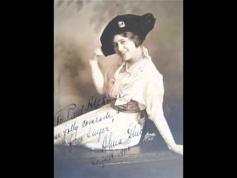 Soprano Alma GLUCK:  The Brook (1913)
