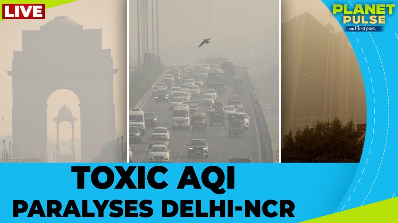 LIVE | New Delhi: Toxic Smog Pushes AQI to Maximum Levels, Airlines Issue Advisories | Planet Pulse