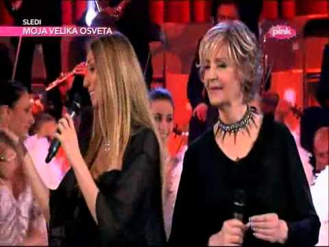 Rada Manojlovic & Lepa Lukic - Glavu gore mala - Grand Show - (TV Pink 14.02.2014.)