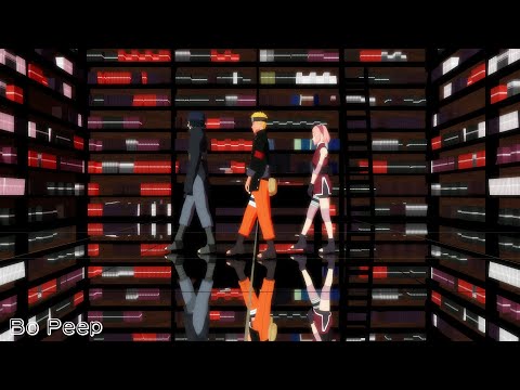 【NARUTO MMD】Bo Peep Bo Peep - SASUKE*NARUTO*SAKURA (Team number 7)
