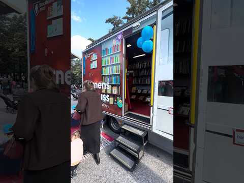 Автомобиль - детская библиотека в Швеции 🇸🇪