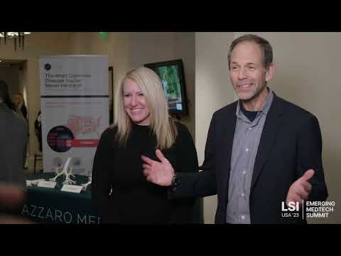 Robert Israel and Dawn Bitz - Lazzaro Medical, Private Partnering Interview at LSI USA ‘23