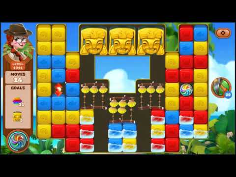 Lost Island Blast Adventure Level 1911 - NO BOOSTERS 🏝️ | SKILLGAMING ✔️