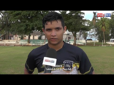 LATERAL DÉRICK - LATERAL ARTILHEIRO DO GOL DE PLACA SUB-17