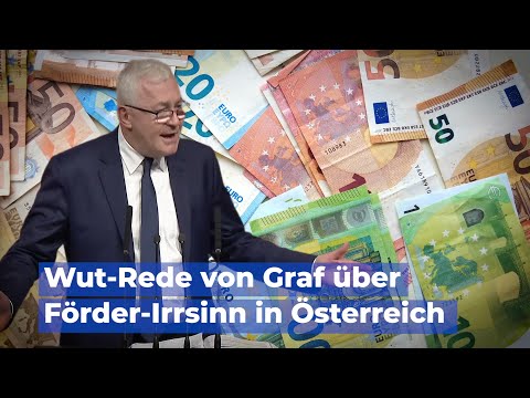 Wut-Rede von FPÖ-Graf über den Förder-Irrsinn