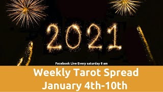 weekly tarot spread  4th January - 10th January 2021 - weekly tarot forecast