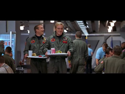 Behind Enemy Lines (2001) - Aircraft Carrier Dinner Jello scene