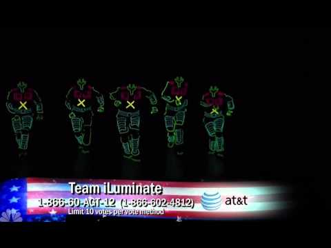 America's Got Talent - Team iLuminate August 02 [HD]