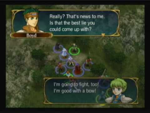 Fire Emblem: Path of Radiance Part 22. Children Fighting?