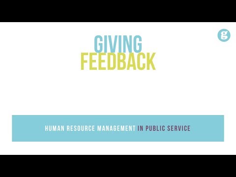 Human Resource Management in Public Service