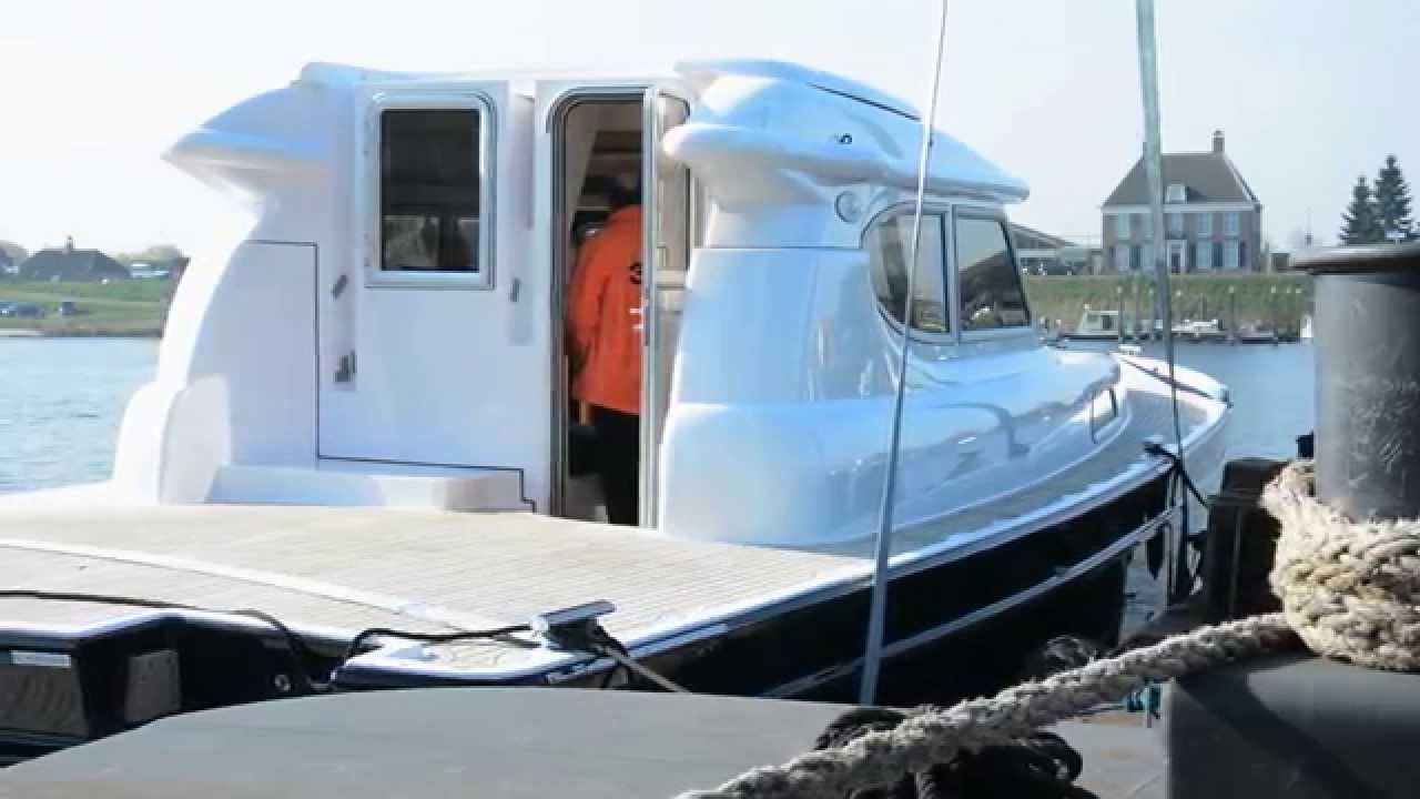 Launching of the yacht Elling E4