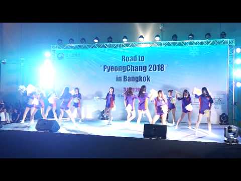 171103 GalactA cover WJSN - Intro & Happy @ Road to Pyeongchang 2018 in Bangkok