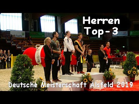 Deutsche Meisterschaft Voltigieren Alsfeld 2019 - Herren Top 3
