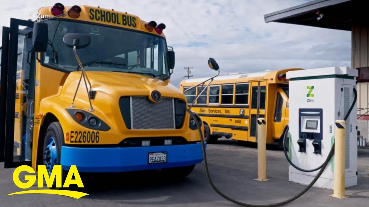 Oakland school district switches to electric school bus fleet