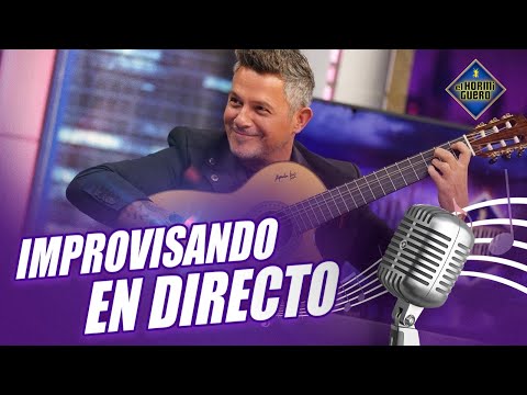 Alejandro Sanz improvisa con la guitarra - El Hormiguero