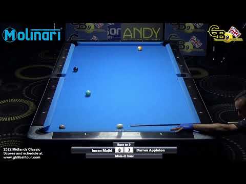 Main Event Quarter Final - Imran Majid vs Darren Appleton