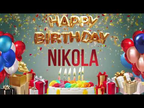 Nikola - Happy Birthday Nikola