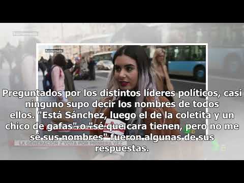 'El Intermedio' muestra la incultura política de la Generación Z: "Me suena Felipe González"