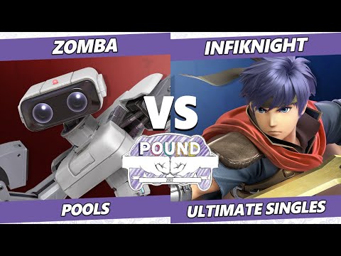 Pound 2022 - Zomba (ROB) Vs. Infiknight (Ike) SSBU Smash Ultimate Tournament