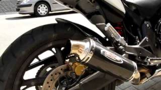 preview picture of video 'CBR600F 2011 sound with BOS slip-on.MOV'