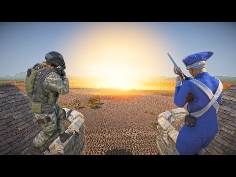 Soldiers are Attacked by Monsters in abandoned area | Ultimate Epic Battle Simulator 2