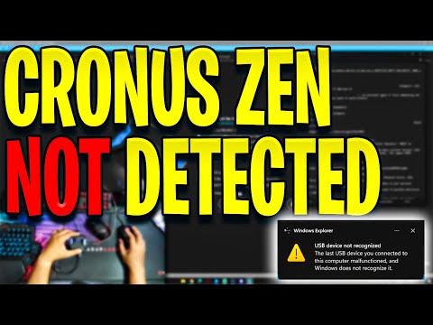 Cronus Zen Not Found
