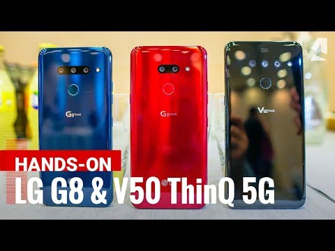 LG G8 ThinQ, LG V50 ThinQ & Dual Screen Accessory hands-on