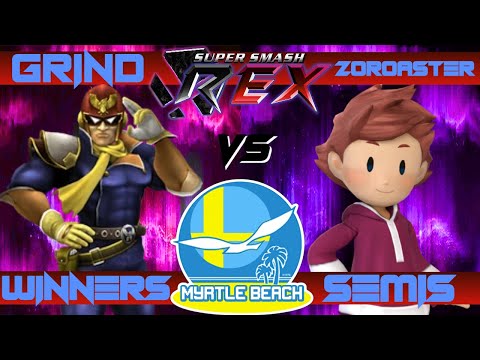 SocaSmash 160 Super Smash REX: Grind (Captain Falcon) vs Zoroaster (Kumatora) Winners Semis