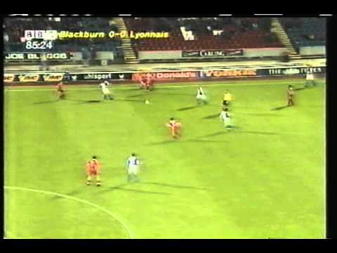 1998 September 15 Blackburn Rovers England 0 Olympique Lyonnais France 1 UEFA Cup