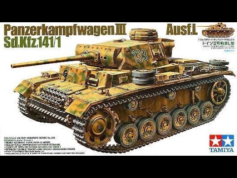 Tamiya 1/35 Panzer III Ausf.L..Full Build & Review.