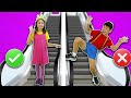 Escalator Safety Song Hokie Pokie Kids Videos