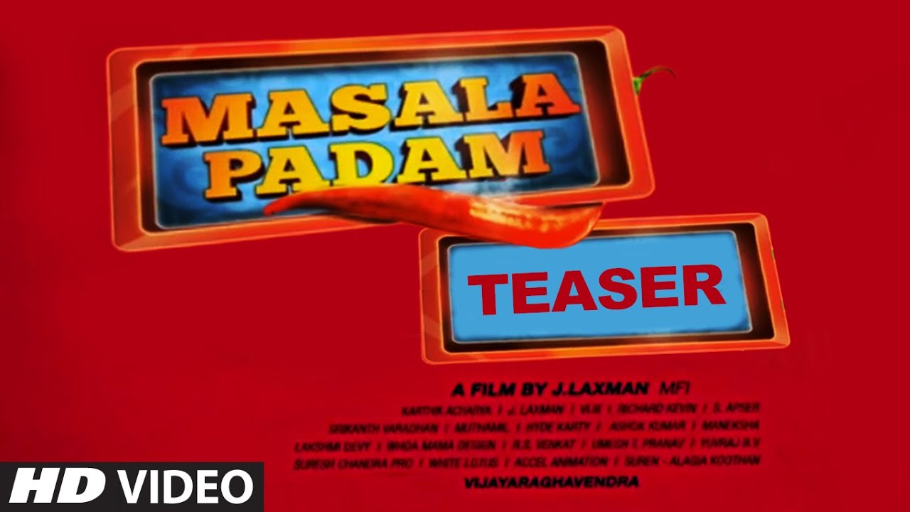 Masala Padam Video Teaser || Mirchi Shiva, Bobby Simha, Gaurav, Lakshmi Devy