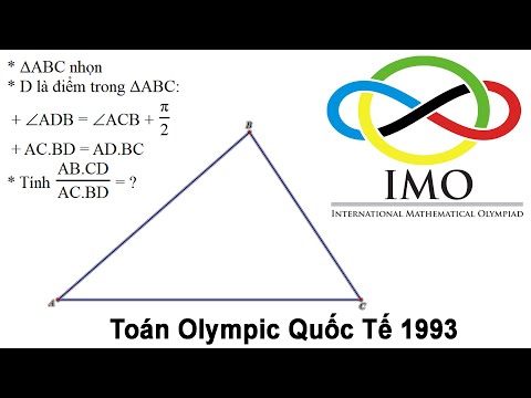 TTV: Jogos Olímpicos de Quốc tế 1993 hay! Các bạn có thể chứ? IMO 1993 Problema 2