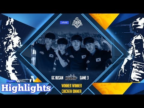 GC BUSAN Win The 3rd Match In PMCO Berlin, Day 1 | Vikendi TPP | PUBG MOBILE 2019 | Highlights