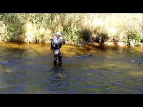 PESCA AL HILO CON NUESTRO AMIGO OSCAR.