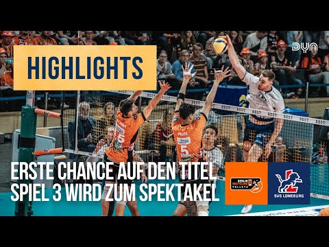 Berlin Recycling Volleys - SVG Lüneburg (Game 3) | PlayOff Final Volleyball Bundesliga