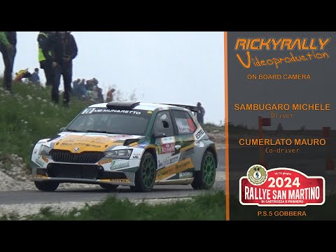 OBC SAMBUGARO - CUMERLATO // 44° Rallye San Martino di Castrozza e Primiero 2024 // P.S.5 Gobbera