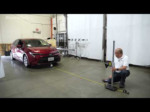 2023 Toyota Corolla Hybrid - ACC Front Radar Calibration using our LAC-05- 03 Cone Reflector