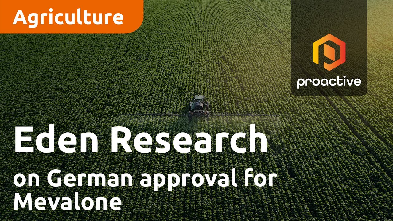 Eden Research CEO on German approval for Mevalone, new head of regulatory affairs
