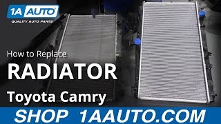 How to Replace Radiator 12-17 Toyota Camry