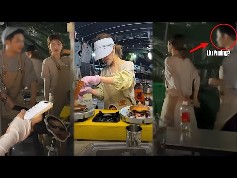 Zhao Lusi Cooking at a Night Market?! This Is Why Liu Yuning Love Her!